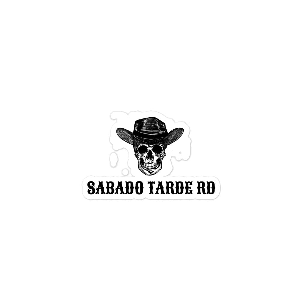 Sabado Tarde Rd. | Sticker (Black)