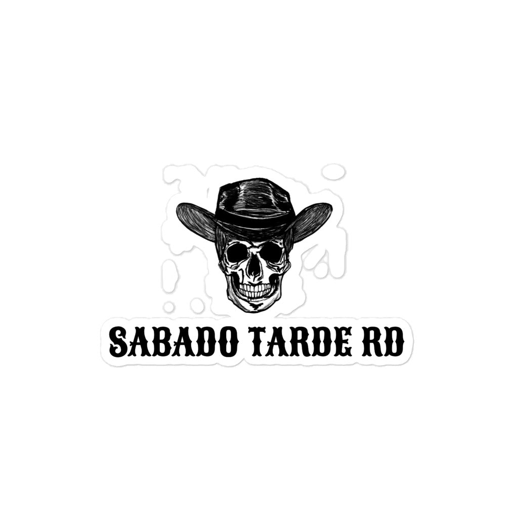 Sabado Tarde Rd. | Sticker (Black)