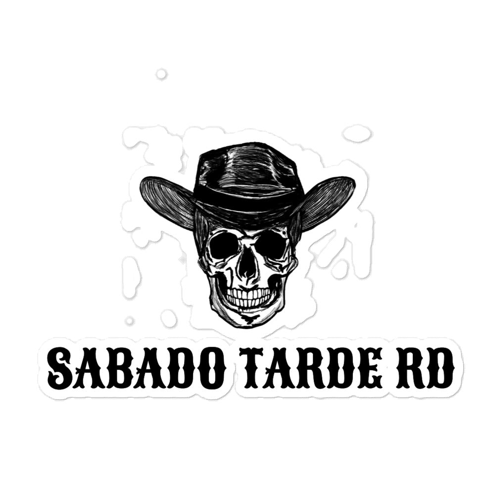 Sabado Tarde Rd. | Sticker (Black)