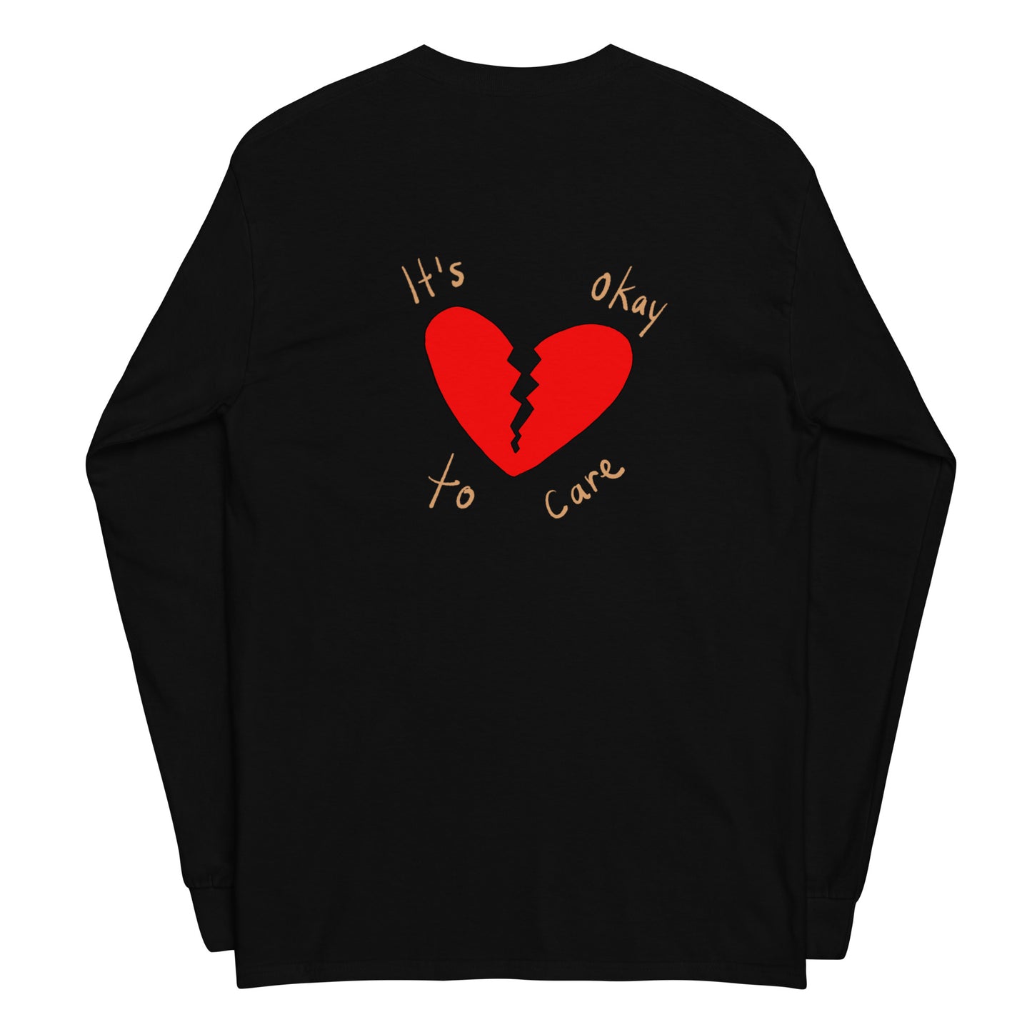 It's Okay To Care | Long Sleeve (Black)