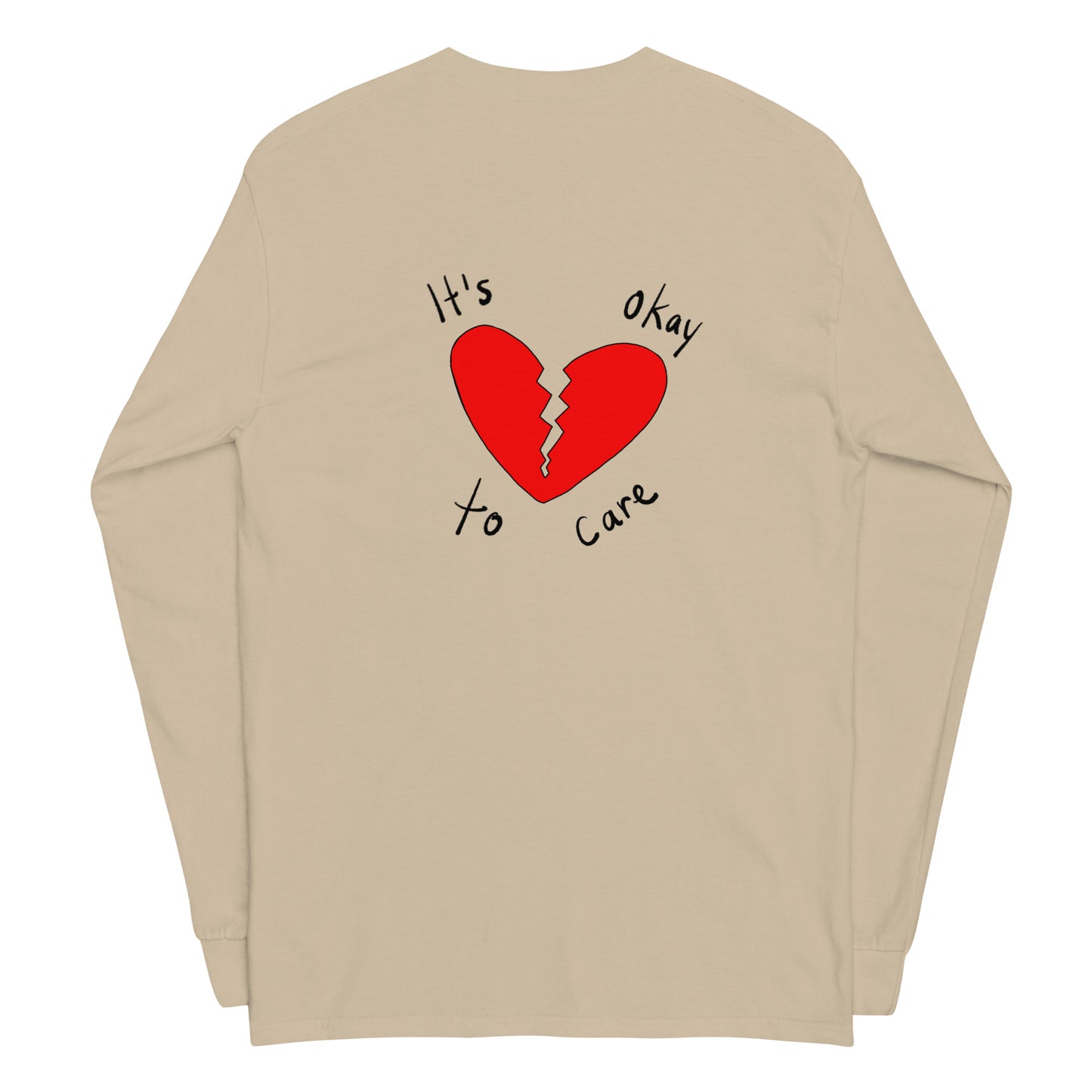 It's Okay To Care | Long Sleeve (Tan)