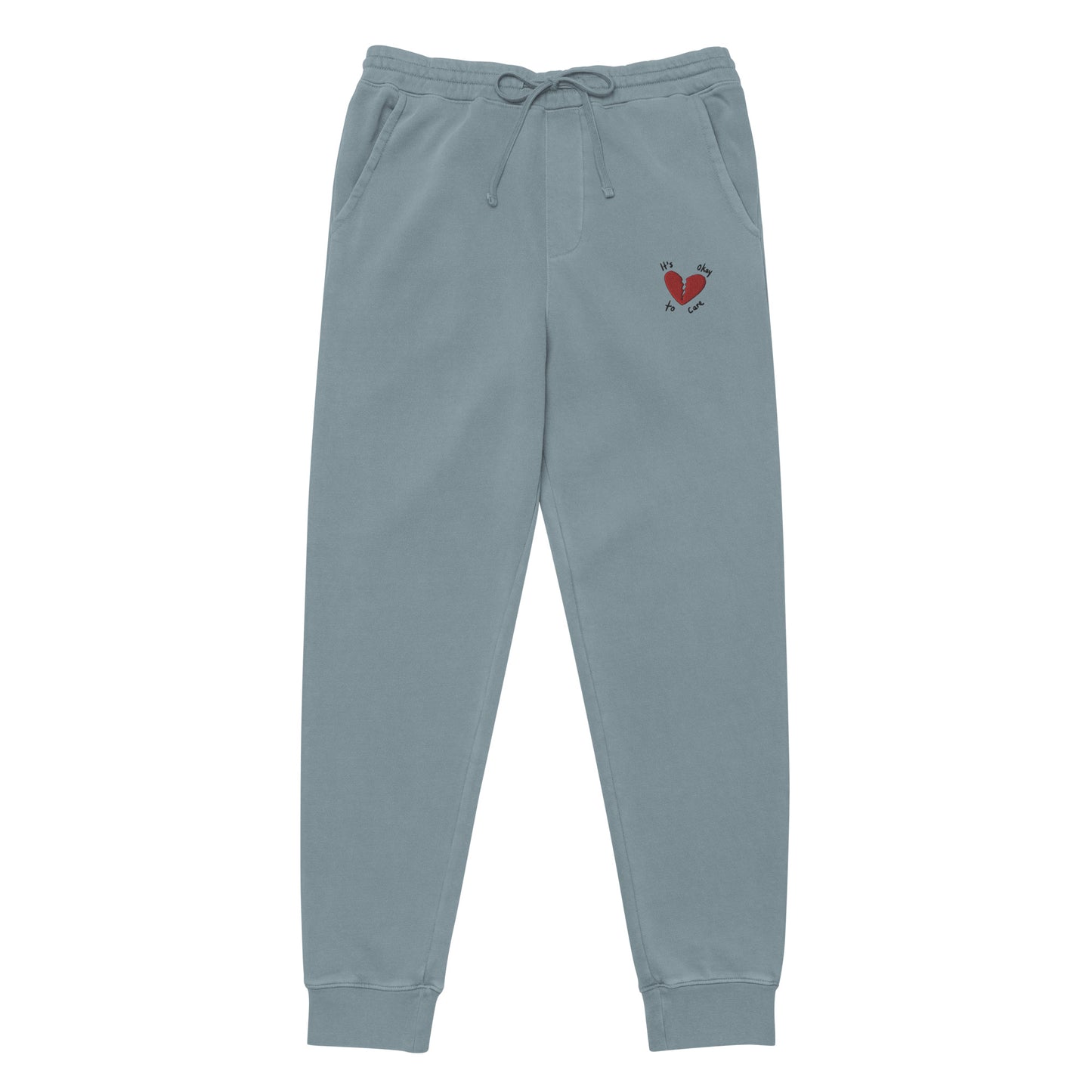 It's Okay To Care | Sweatpants (Slate Blue)