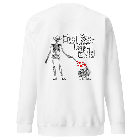 Heal Your Inner Child | Sweater (White)